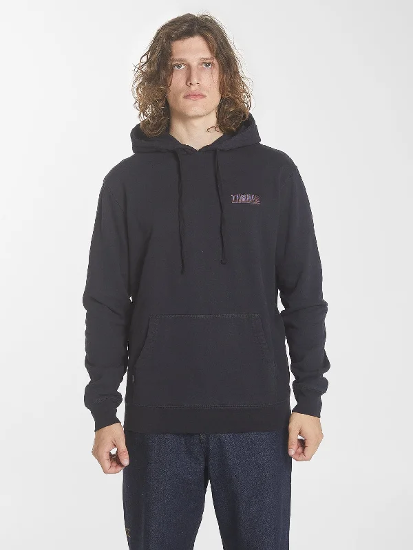 Fashionable Relaxed Logic Pull on Hood - Dark Navy