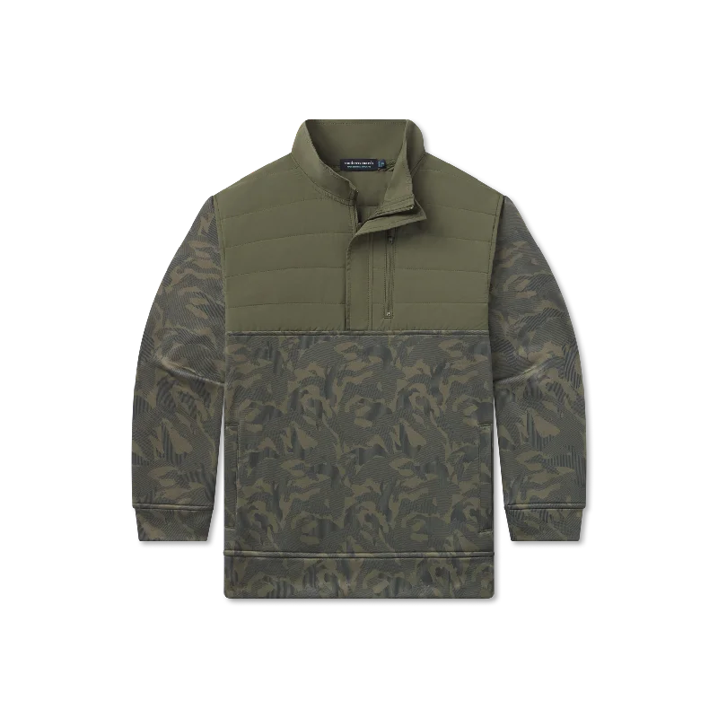 Streetwear Classics Look Youth Harris Stretch Pullover - Duck Camo