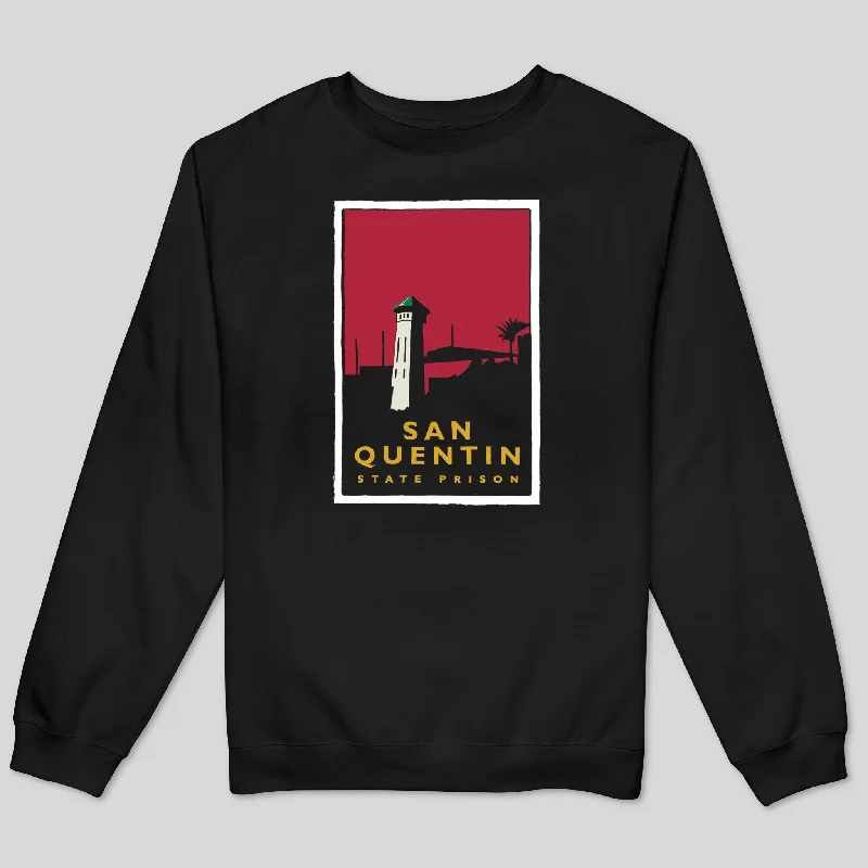 Soft Statement SAN QUENTIN MEN'S SWEATSHIRT