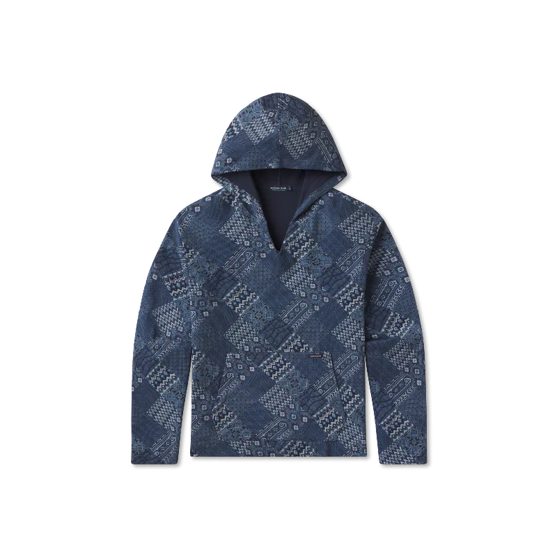 Sophisticated Tailoring Monterey Patchwork Hoodie