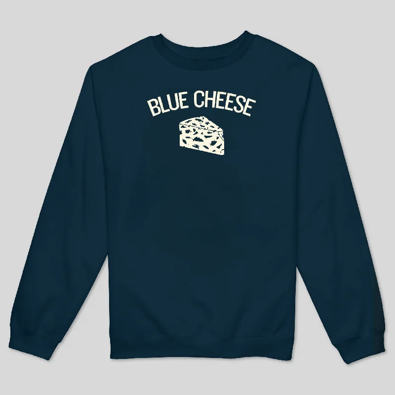 Modern Outerwear Look BLUE CHEESE MEN'S SWEATSHIRT