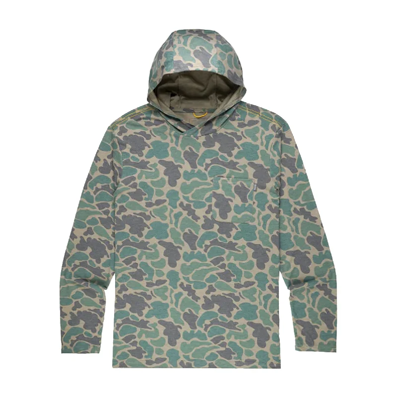 Urban Comfort Marsh Wear Buxton Hagood Performance Men's L/S Hoodie - Green Mallard Camo