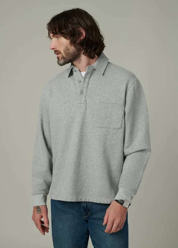 Stylish Monochrome THE POLO SWEATSHIRT