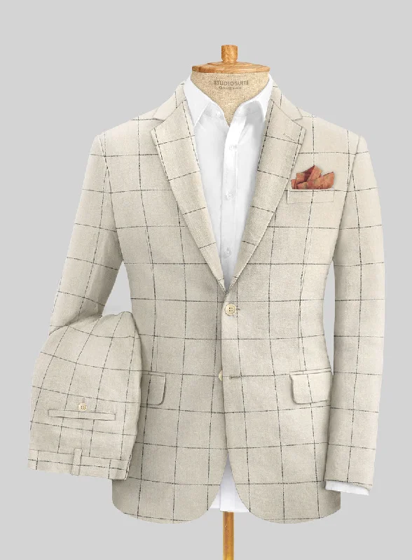 Elevated Weekend Solbiati Linen Leonea Suit