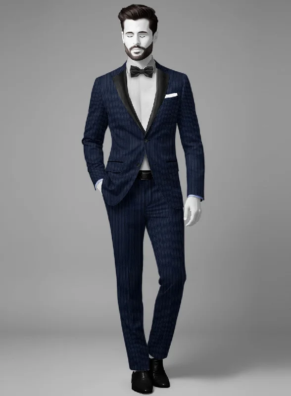 High-End Street Napolean Etizi Wool Tuxedo Suit