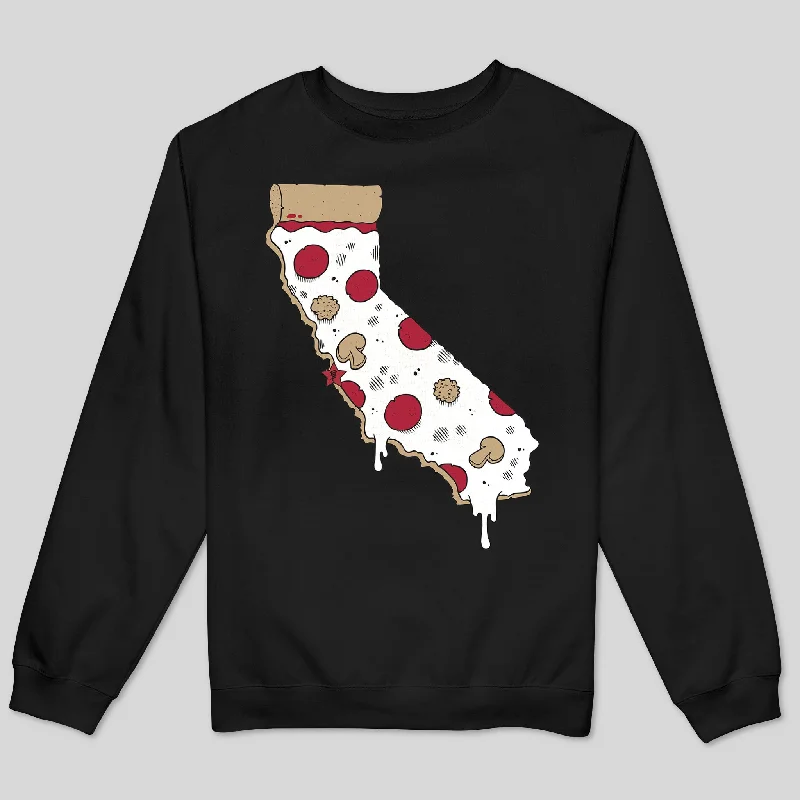 Sporty Outerwear CALI PIZZA MEN'S SWEATSHIRT