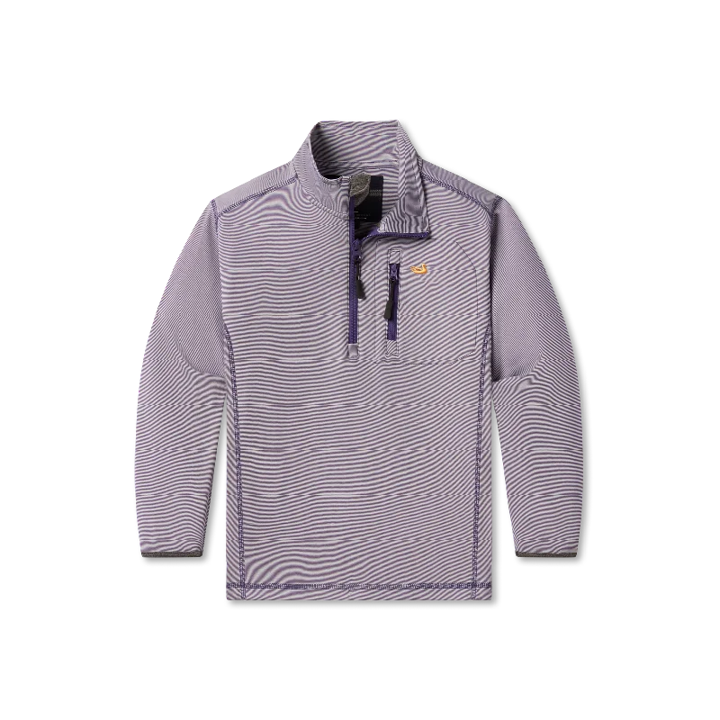 Rugged Fit Youth Endzone Stripe Performance Pullover