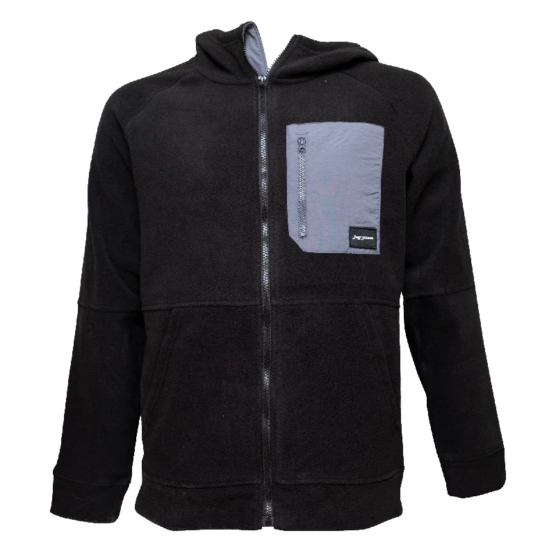 Relaxed Outerwear Surf Station Dyno Men's L/S Hoodie - Black