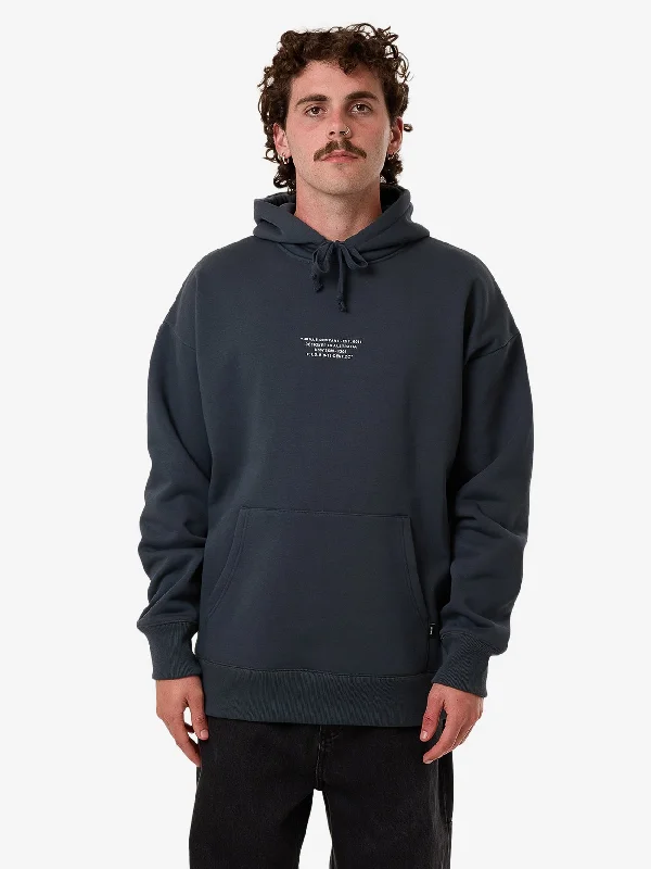 Smart Patterns New Issue Slouch Pull On Hood - Petrol