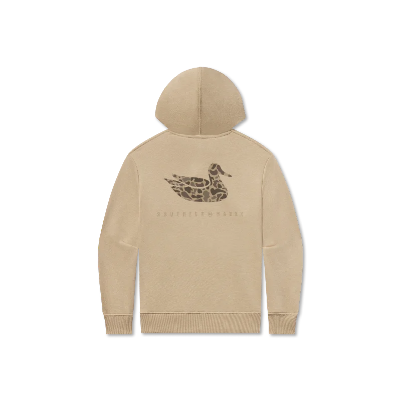 Structured Monochrome Youth Surfside Hoodie - Duck Originals