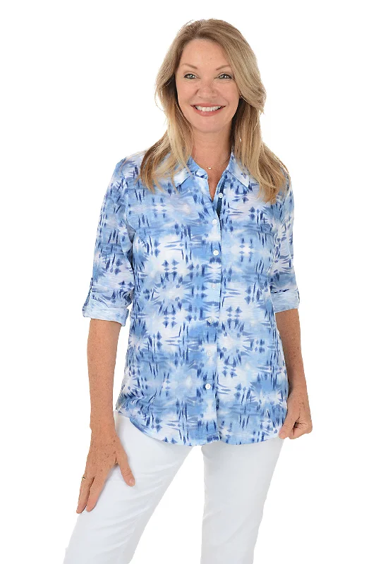 Western Sky Button-Front Shirt