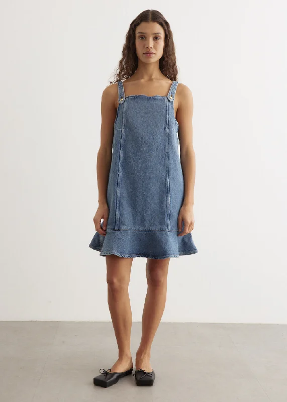 Heavy Denim Mini Dress