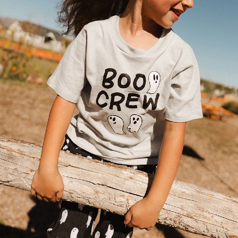 Mini Boyfriend Tee, Grey Boo Crew