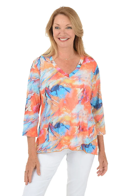 Tie-Dye Supernova Criss Cross Tunic