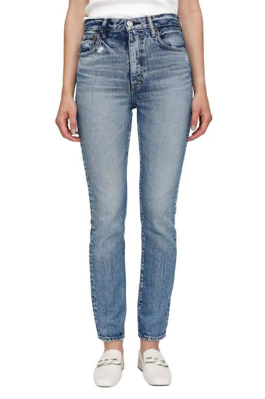 Lombard Slim Straight Jean In Blue