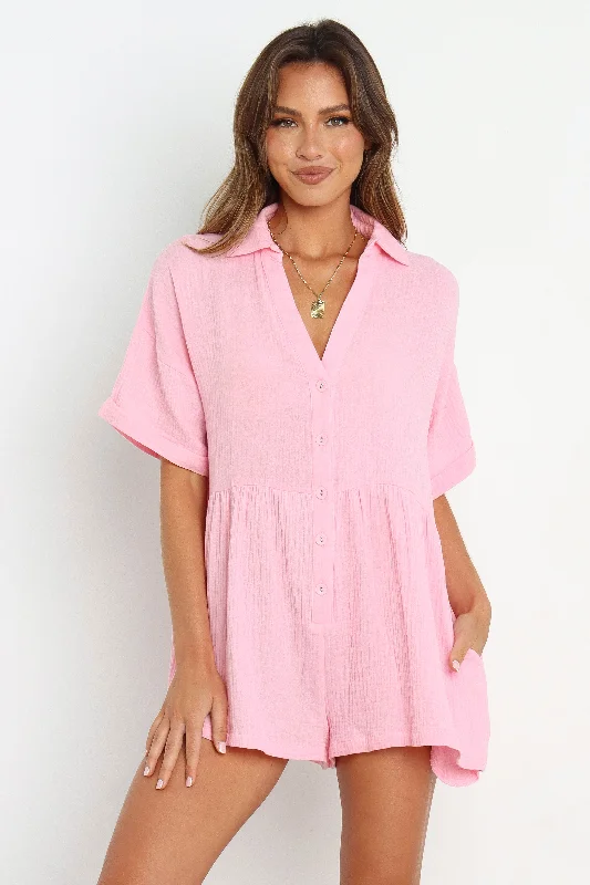 Winny Romper - Pink