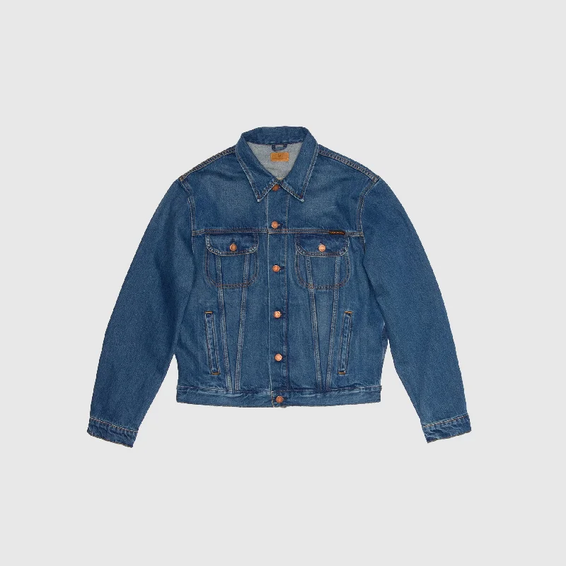 Nudie Jeans Danny Greasy Denim Jacket