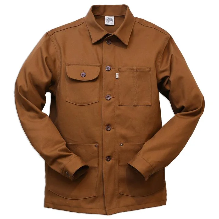 Railcar Fine Goods Chore Coat in Duck Canvas