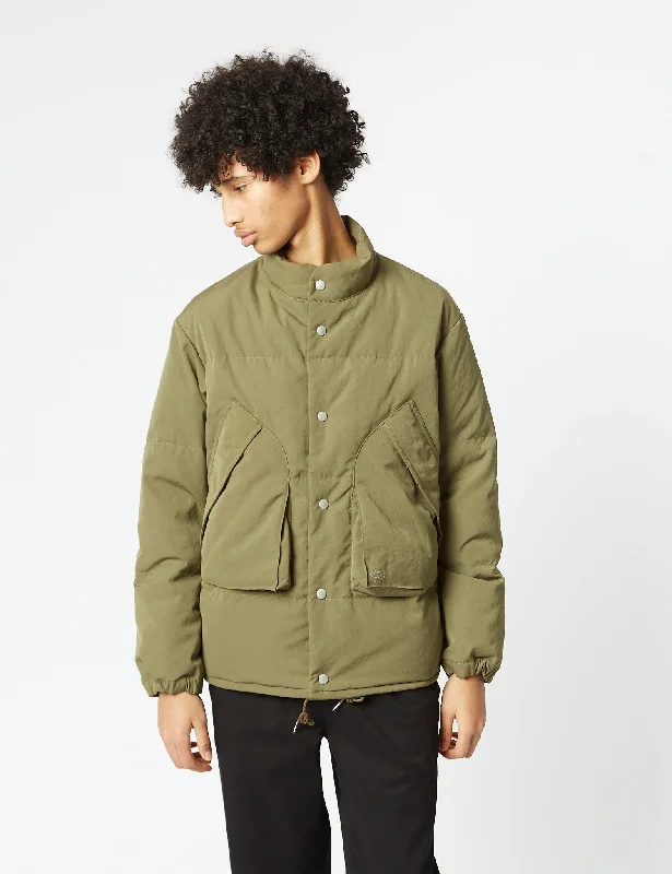 Snow Peak TAKIBI Down Jacket - Olive Green