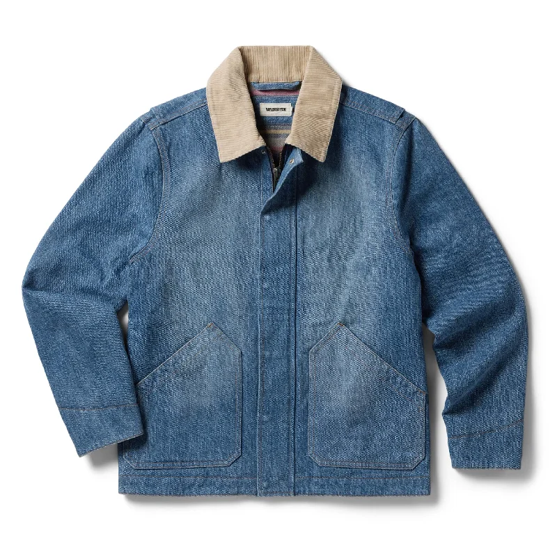 The Workhorse Jacket in Fletcher Wash Organic Selvage