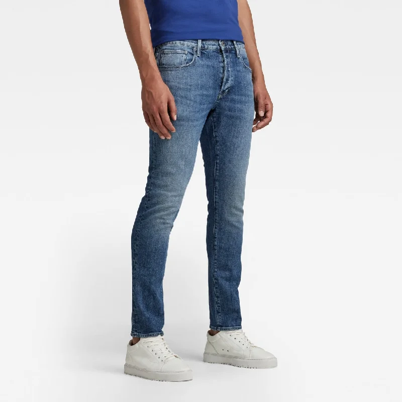 3301 Slim Fit Denims Faded Santorini