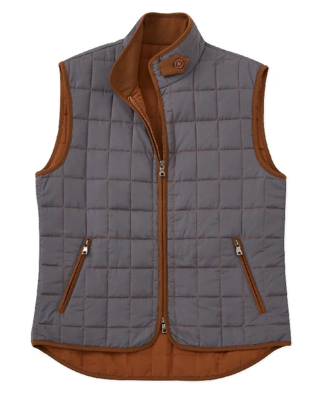 Box-Quilted Vest