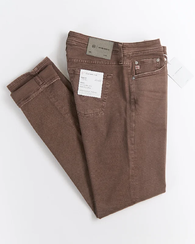 Tellis 7 Year Wash Sulfur Berry Brown Jeans