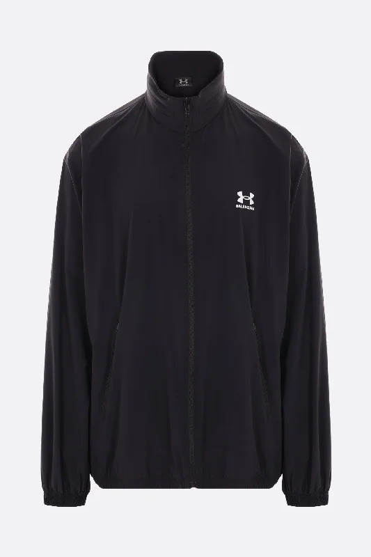 Under Armour® stretch nylon oversize windbreaker