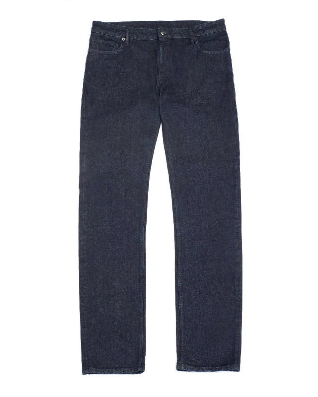 Dark Blue Denim Wash Jeans