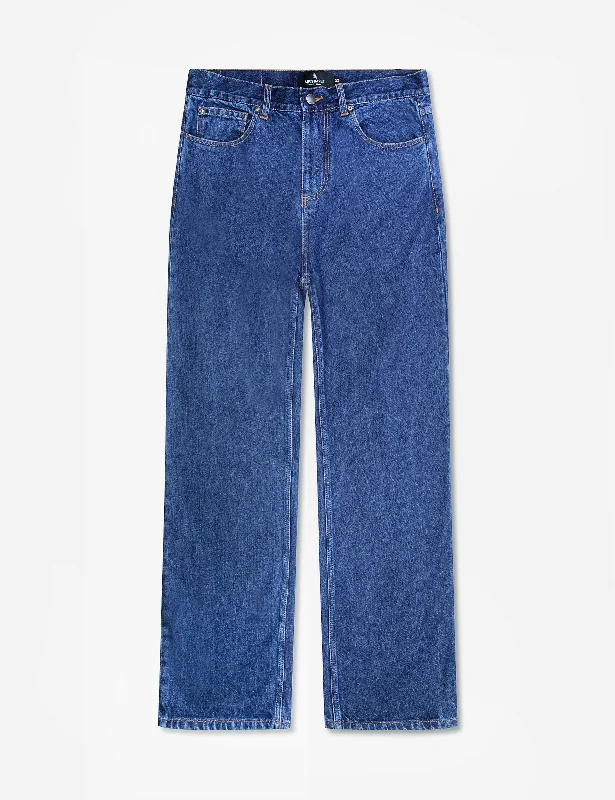 Fresno Loose Fit Denim - Blue Steel