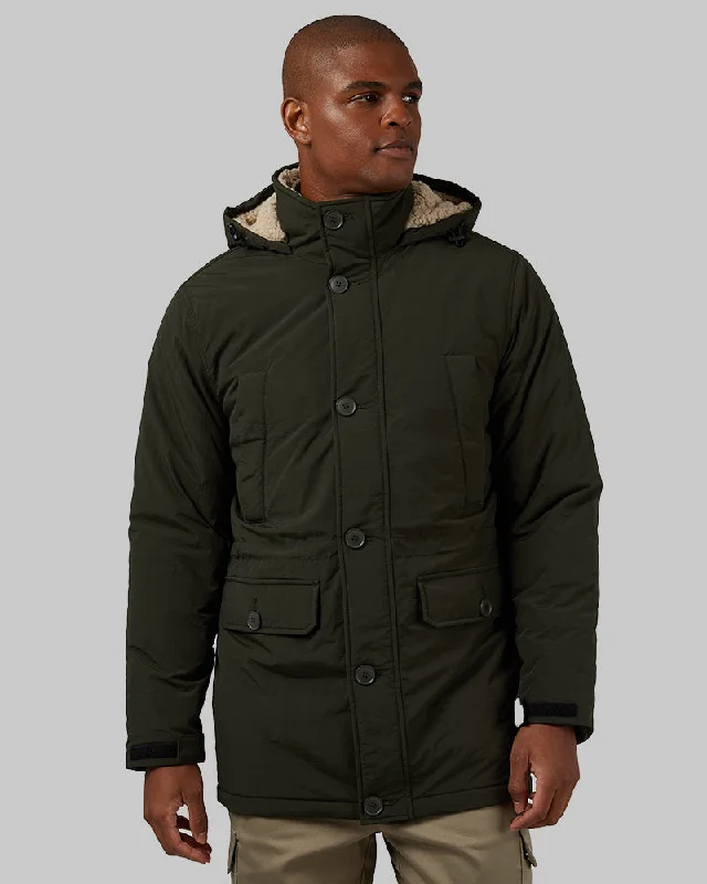 MEN'S COMMUTER TECH SHERPA-LINED PARKA