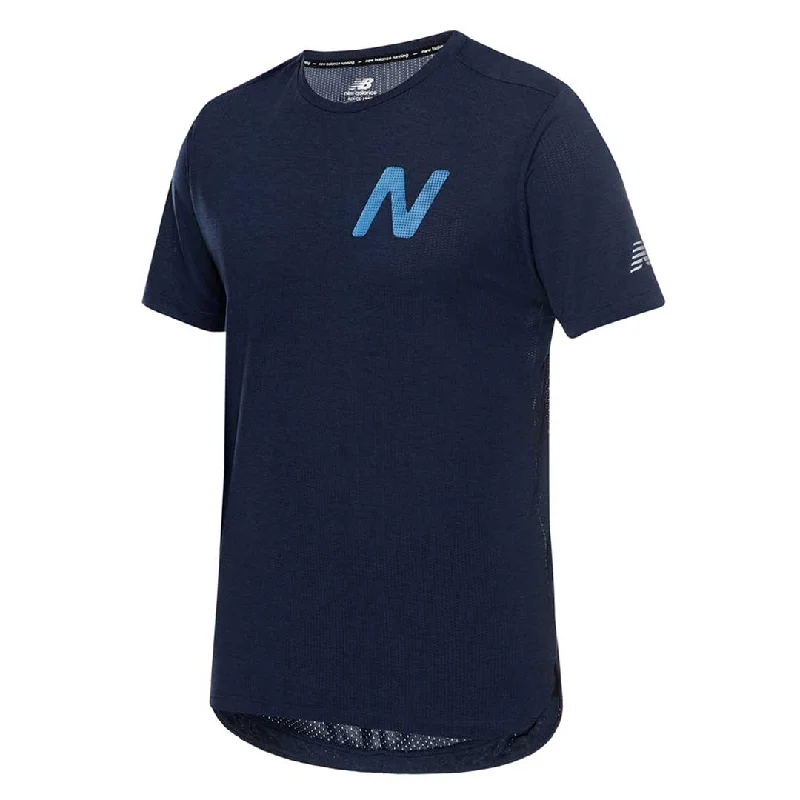 New Balance - Men's Graphic Impact Run T-Shirt (MT21277 NML)