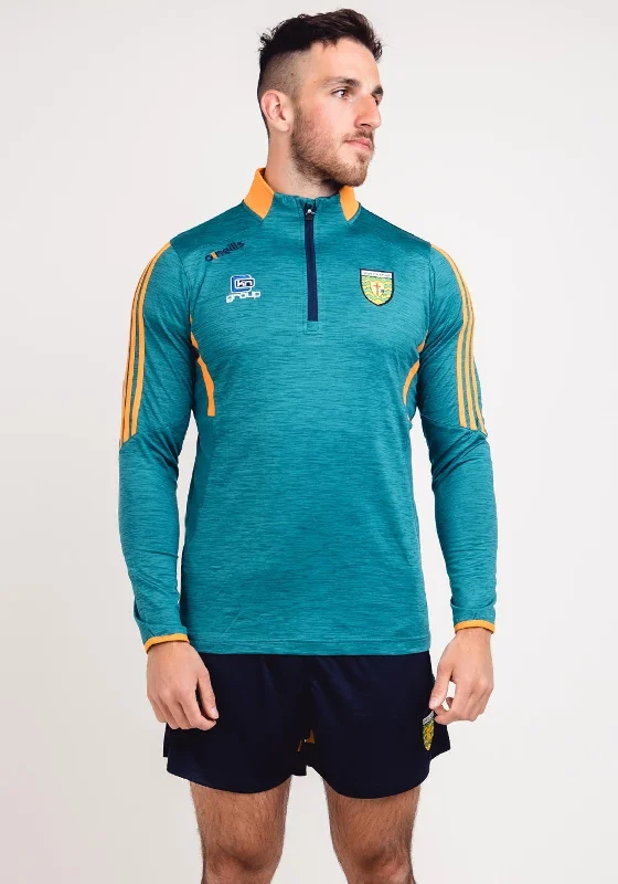 O’Neills Donegal GAA Adults Raven Half Zip Training Top, Teal