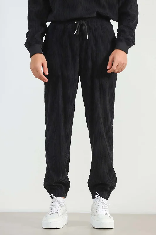 RIBBED KNIT TROUSER