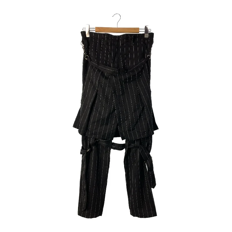 Fashionable Fitwear BOY LONDON/Straight Pants/L/Black/Polyester/Stripe/