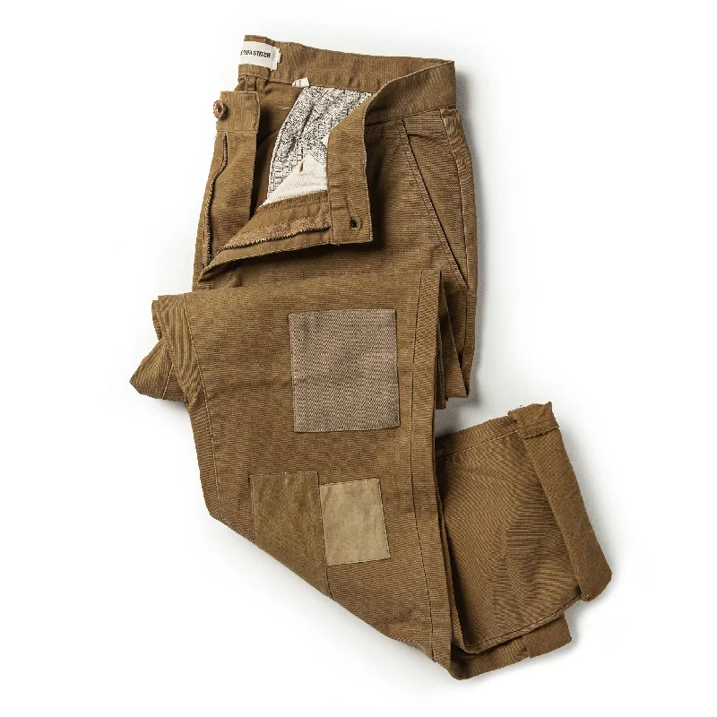 Stylish Statement The Atelier and Repairs Chino in British Khaki