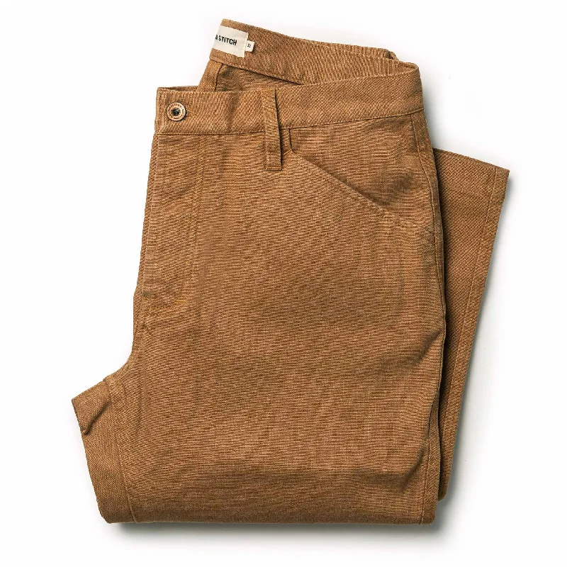 Casual Fitwear The Camp Pant in Tobacco Boss Duck