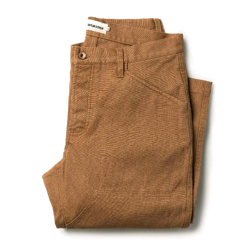 Retro Street Look The Chore Pant in Tobacco Boss Duck