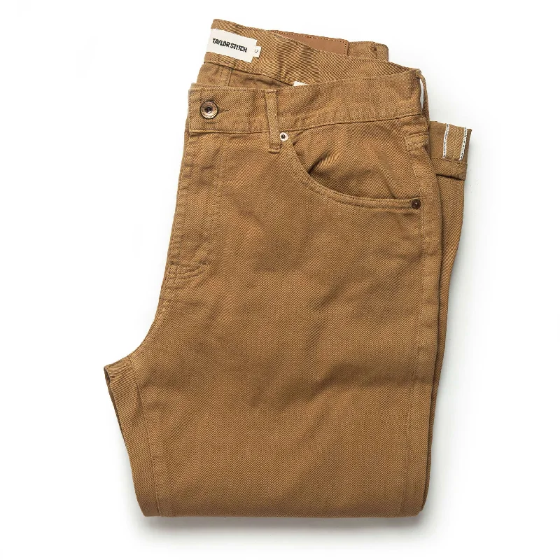 Sophisticated Chic The Democratic All Day Pant in British Khaki Selvage